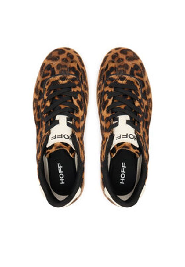 HOFF Sneakersy Alley 22562012 Brązowy. Kolor: brązowy. Materiał: zamsz, skóra