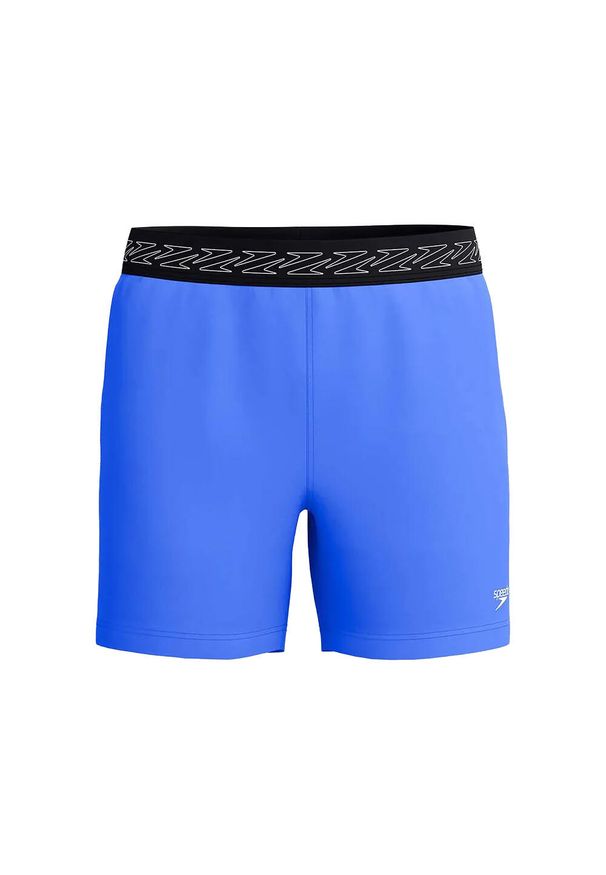 Speedo - Męskie Spodenki Kąpielowe Hyperboom. Kolor: niebieski. Styl: sportowy