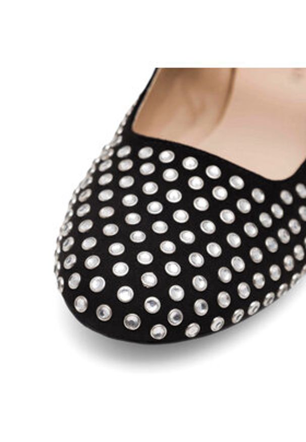 Jenny - JENNY Baleriny SHINY WYL04166-1 Czarny. Kolor: czarny. Materiał: syntetyk