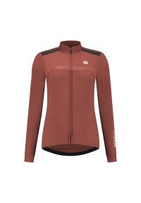 ROGELLI - Koszulka damska z długim rękawem Mono DWR. Kolor: brązowy. Długość rękawa: długi rękaw. Długość: długie #1
