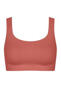 Sloggi Biustonosz top Zero Feel 10217786 Pomarańczowy. Kolor: pomarańczowy. Materiał: syntetyk #6
