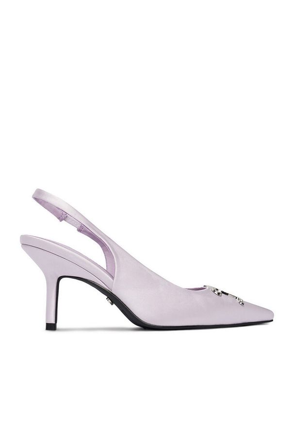 Szpilki Juicy Couture. Kolor: fioletowy. Obcas: na szpilce
