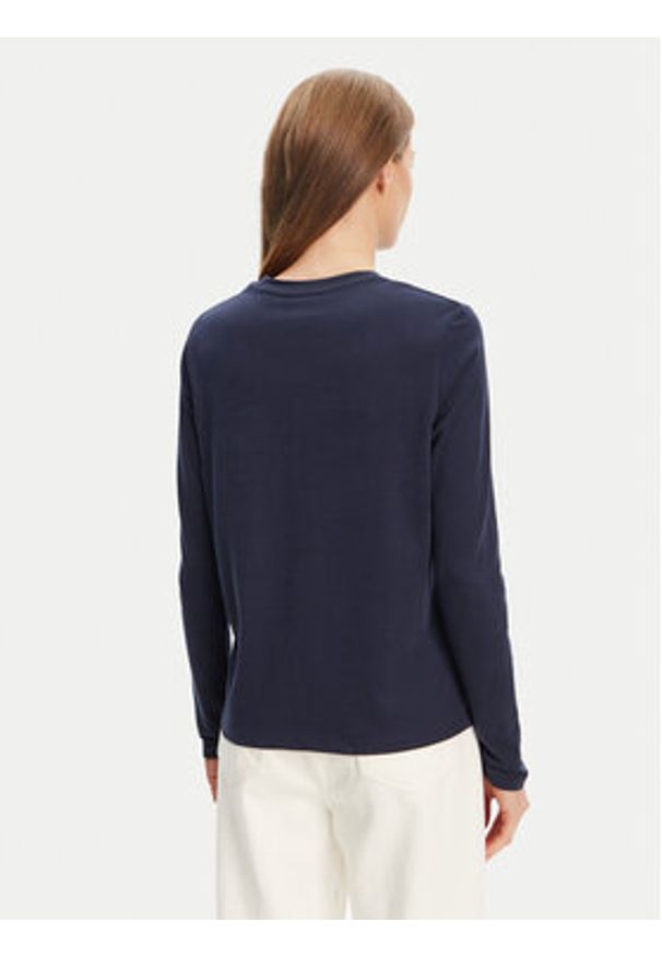 U.S. Polo Assn. Bluzka WUP0785 Granatowy Regular Fit. Typ kołnierza: polo. Kolor: niebieski. Materiał: bawełna