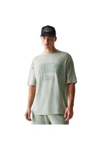 T-shirt oversize New Era NBA Los Angeles Lakers. Kolor: zielony. Sport: koszykówka #1