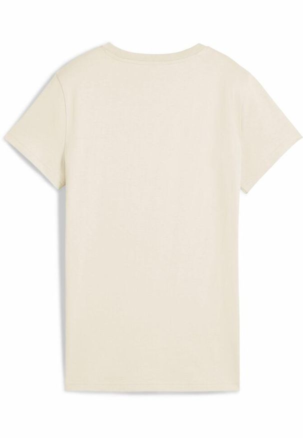 Puma - Damska koszulka ESS ELEVATED PUMA No Dye Color Mix. Wzór: aplikacja, haft