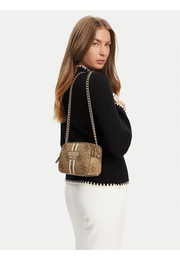 Guess Torebka HWOS96 72140 Beżowy. Kolor: beżowy. Materiał: skórzane