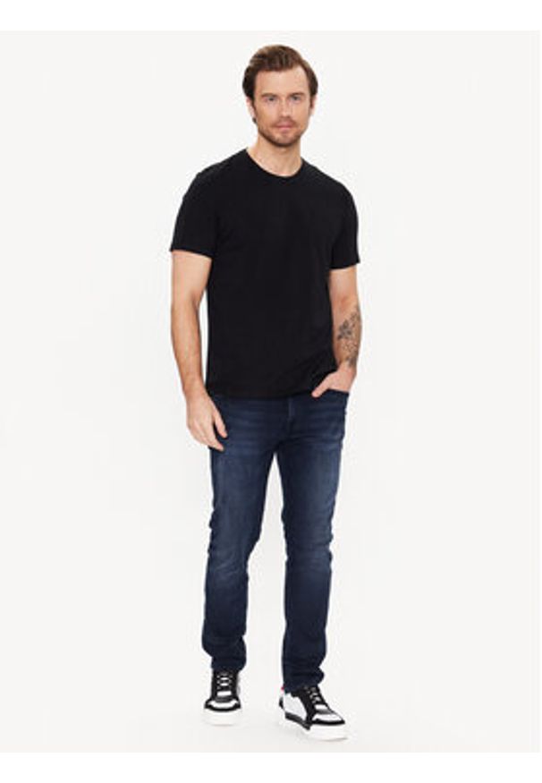 Mustang Jeansy Vegas 1008948 Granatowy Slim Fit. Kolor: niebieski