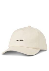 Czapka z daszkiem Calvin Klein. Kolor: beżowy #1