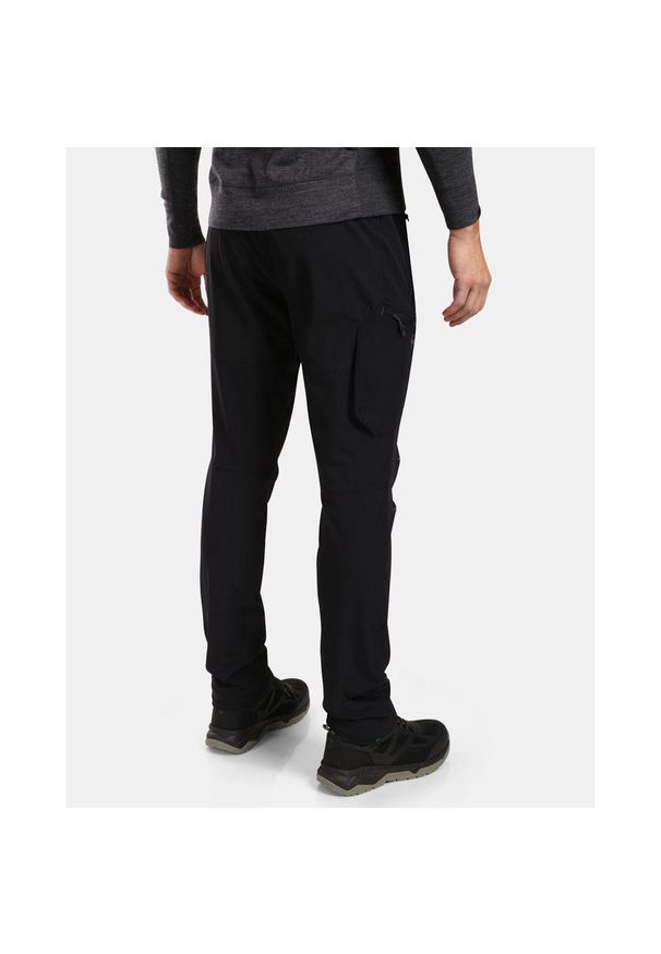 Spodnie ripstop Kilpi Tide. Kolor: czarny. Materiał: nylon. Sezon: lato. Sport: turystyka piesza, outdoor