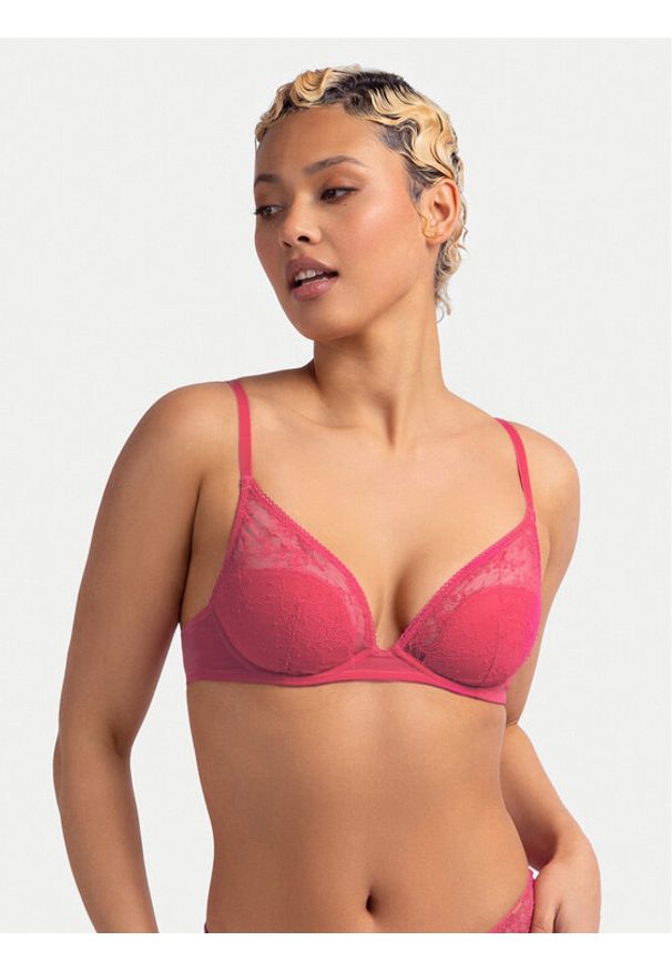 Dorina Komplet biustonoszy z fiszbiną Aurai FXPG0001LA176 Różowy. Kolor: różowy. Materiał: syntetyk