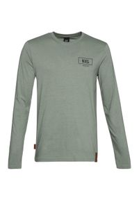 Koszulka męska Protest KILIMANO long sleeve t-shirt. Kolor: zielony. Długość rękawa: długi rękaw