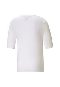 Koszulka damska Puma Modern Basics Tee biała. Kolor: biały