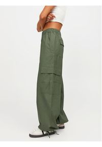 JJXX Spodnie materiałowe Yoko 12224655 Zielony Cargo Fit. Kolor: zielony. Materiał: bawełna #8
