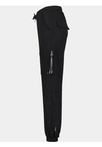 LUHTA - Joggery damskie Luhta Anjala. Kolor: czarny. Materiał: dresówka, materiał