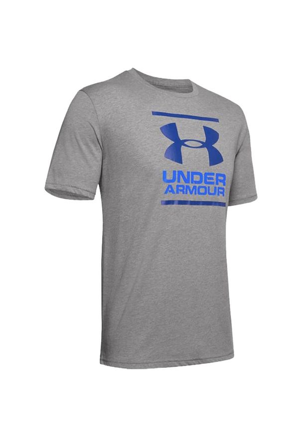 Under Armour - T-shirt Męski GL Foundation. Kolor: szary. Sport: turystyka piesza