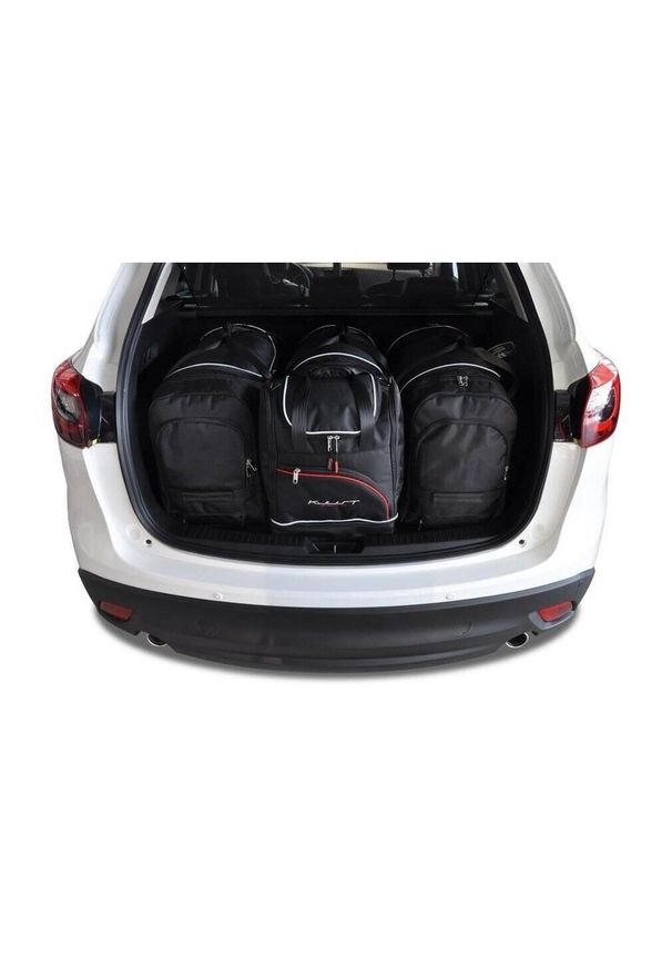 KJUST - Torby Do Bagażnika Mazda Cx-5 2011-2017 4Szt Kjust. Kolor: czarny. Styl: sportowy