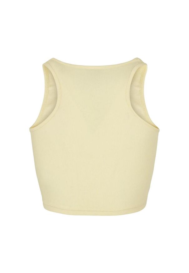 Urban Classics - Top W Prążki Dla Pań I Panów. Kolor: żółty. Wzór: prążki