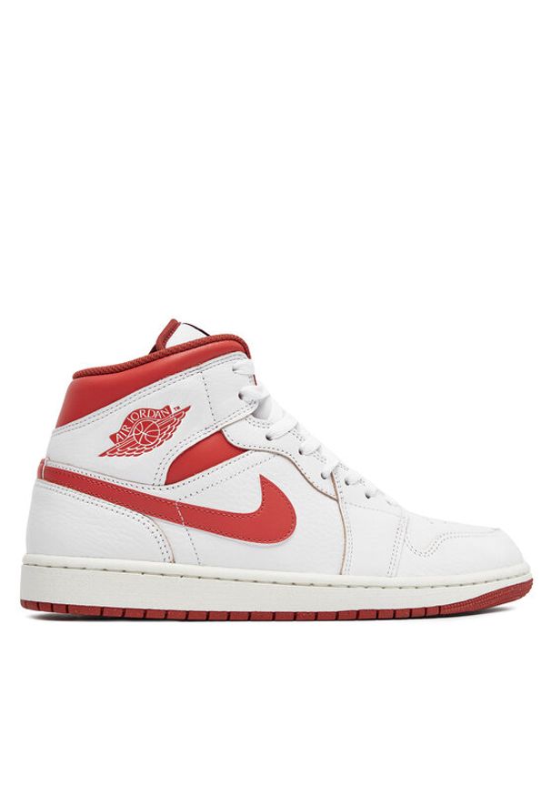 Nike Sneakersy Air Jordan 1 Mid Se FJ3458 160 Biały. Kolor: biały. Materiał: skóra. Model: Nike Air Jordan