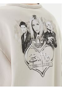 Adidas - adidas Bluza 20th Century Fox Disney JX1275 Beżowy Oversize. Kolor: beżowy. Materiał: bawełna. Wzór: motyw z bajki #3