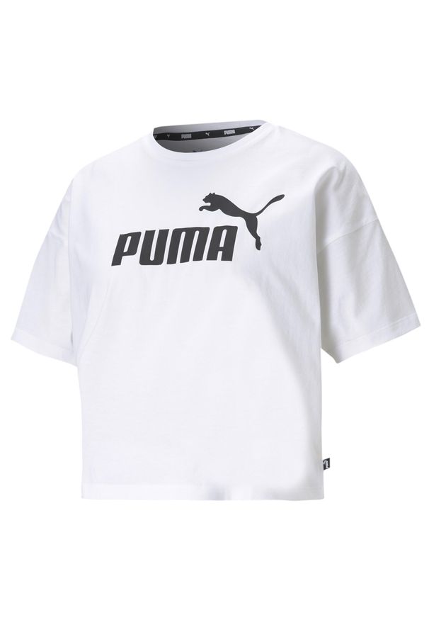 Koszulka z krótkim rękawem Damska Puma Essentials Biały. Kolor: biały. Długość rękawa: krótki rękaw. Długość: krótkie