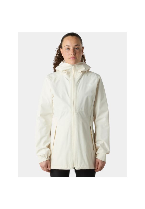 Kurtka Trekkingowa Damska The North Face W Hikesteller. Kolor: biały. Sport: turystyka piesza