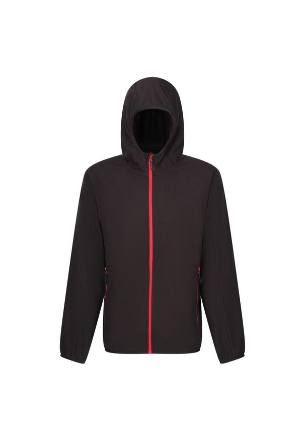 Regatta - Bluza Polarowa Męska Pełen Suwak Navigate. Kolor: wielokolorowy, czarny, czerwony. Materiał: polar. Sezon: zima. Sport: turystyka piesza