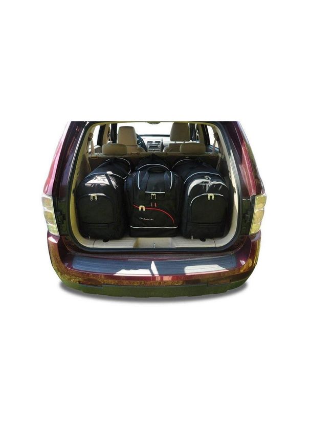 KJUST - Torby Do Bagażnika Chevrolet Equinox 2005-2009 4Szt Kjust. Kolor: czarny. Styl: sportowy