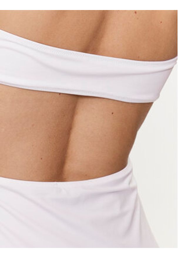Pinko Sukienka letnia Attesa 101047 A0S7 Biały Slim Fit. Kolor: biały. Materiał: syntetyk. Sezon: lato