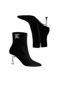 Juicy Couture Botki EO-R24SS94660 Czarny. Kolor: czarny. Materiał: materiał #7