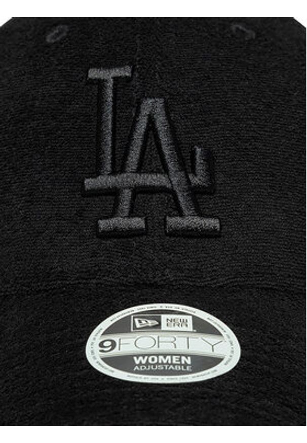 New Era Czapka z daszkiem LA Dodgers 9FORTY 60667510 Czarny. Kolor: czarny. Materiał: poliester, materiał