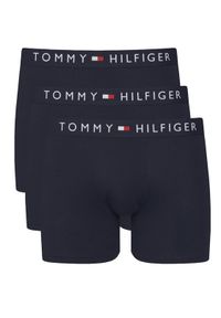 TOMMY HILFIGER - Tommy Hilfiger Komplet bokserek UM0UM03431 Granatowy. Kolor: niebieski. Materiał: bawełna #1