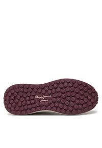 Pepe Jeans Sneakersy PLS60013 Fioletowy. Kolor: fioletowy. Materiał: materiał #4