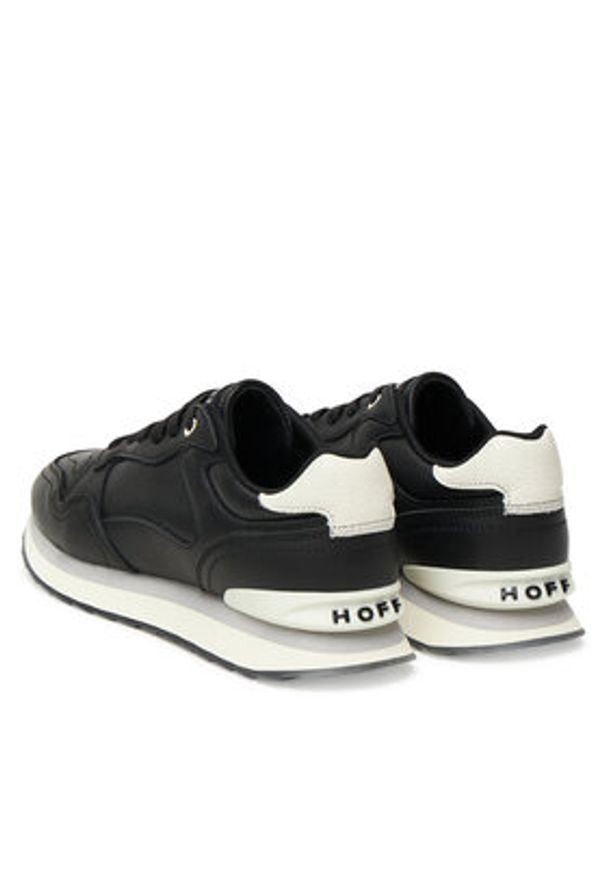 HOFF Sneakersy City Chicago Woman 22502021 Czarny. Kolor: czarny. Materiał: skóra, zamsz