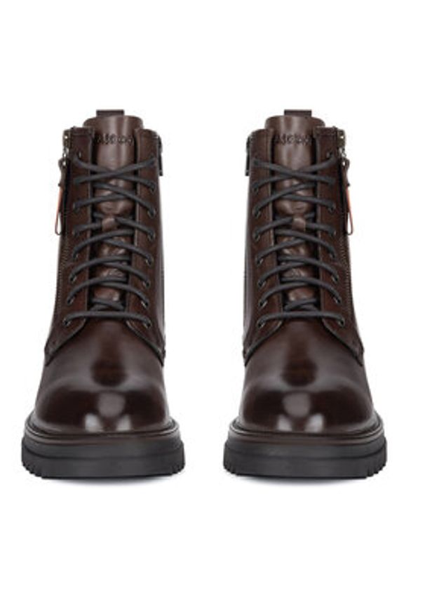 Lasocki Trzewiki WB-LOREDANA-18 Brązowy. Kolor: brązowy. Materiał: skóra