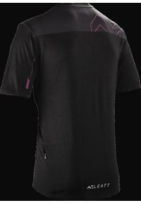 Koszulka rowerowa LEATT Jersey MTB Trail 1.0. Kolor: czarny. Materiał: jersey