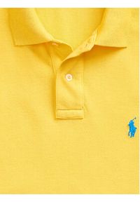 Polo Ralph Lauren Polo Core Replen 710795080 Żółty Slim Fit. Typ kołnierza: polo. Kolor: żółty. Materiał: bawełna