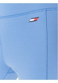 TOMMY HILFIGER - Tommy Hilfiger Legginsy S10S101501 Niebieski Slim Fit. Kolor: niebieski. Materiał: syntetyk #4