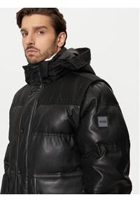 BOSS - Boss Kurtka skórzana Jolam 50522219 Czarny Relaxed Fit. Kolor: czarny. Materiał: skóra #3