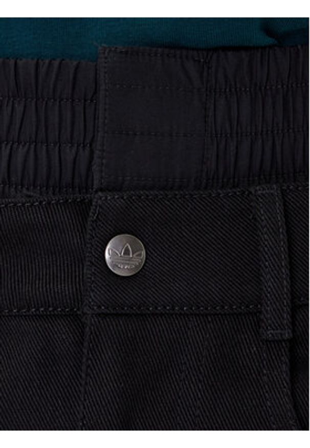 Adidas - adidas Spódnica jeansowa Firebird Utility JX7593 Czarny Regular Fit. Kolor: czarny. Materiał: bawełna