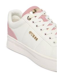 Guess Sneakersy FLFWLL ELE12 Biały. Kolor: biały. Materiał: skóra #4