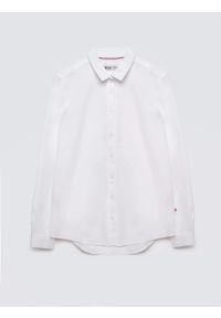 Big-Star - Koszula damska klasyczna biała Hansai 101. Okazja: do pracy, na spotkanie biznesowe. Typ kołnierza: kołnierzyk klasyczny. Kolor: biały. Materiał: bawełna. Długość rękawa: długi rękaw. Długość: długie. Sezon: lato. Styl: klasyczny #3