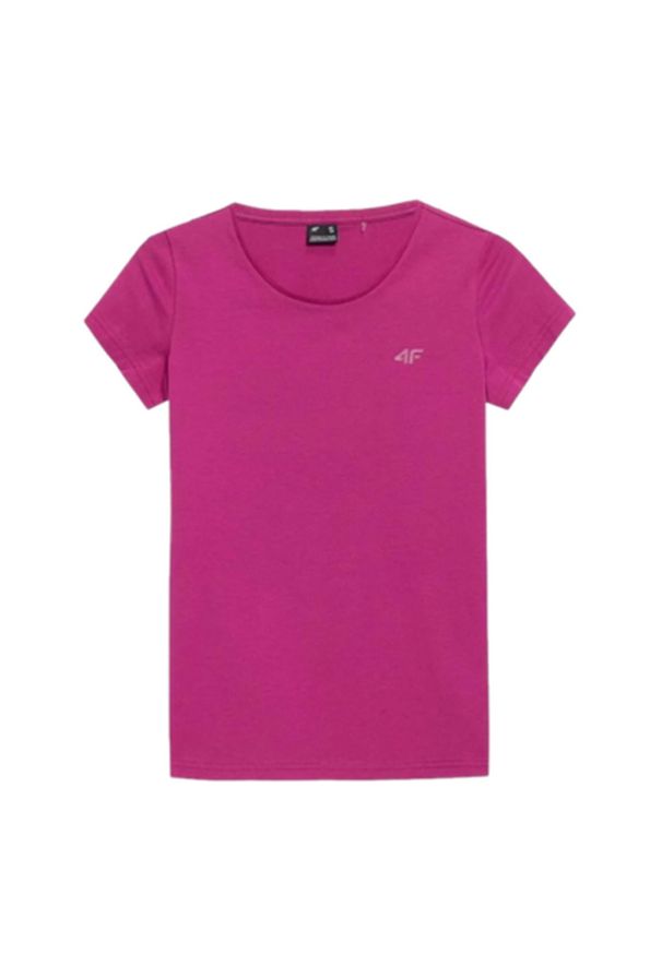 4f - Koszulka Damska 4F. Kolor: różowy