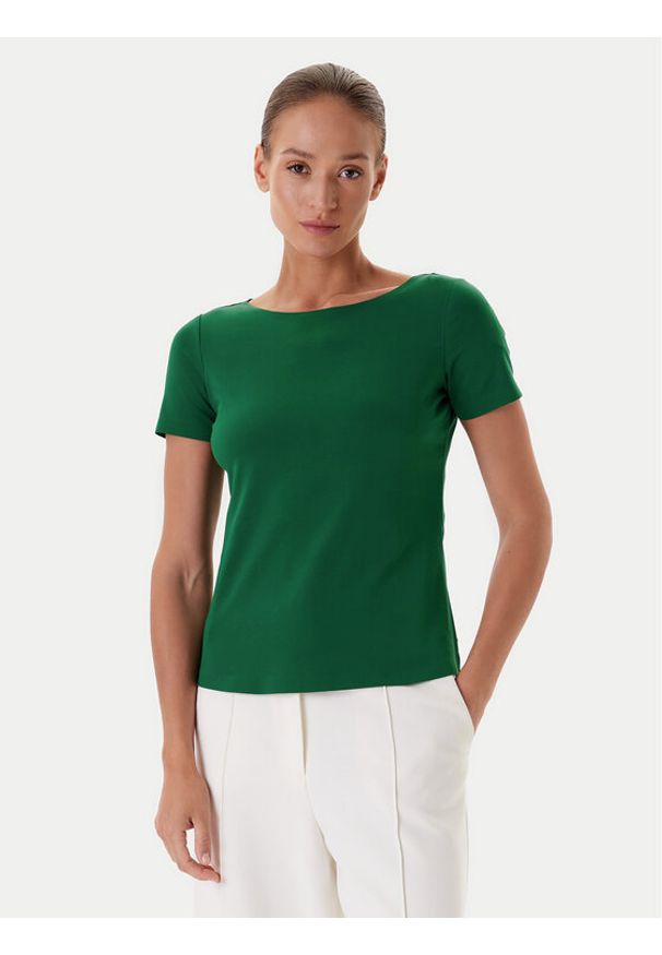 Tatuum T-Shirt Mikaja T2502.056 Zielony Regular Fit. Kolor: zielony. Materiał: bawełna