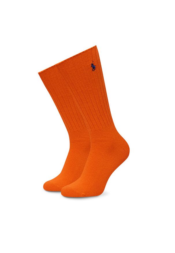 Skarpety wysokie unisex Polo Ralph Lauren. Kolor: pomarańczowy