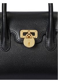 Lauren Ralph Lauren - LAUREN RALPH LAUREN Torebka 431969349002 Czarny. Kolor: czarny. Materiał: skórzane #4