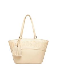 Love Moschino - LOVE MOSCHINO Torebka JC4285PP0MKJ0104 Écru. Kolor: kremowy. Materiał: skórzane #5