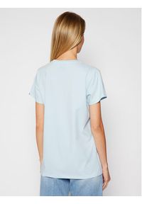 PLNY LALA T-Shirt Redheads PL-KO-CL-00202 Błękitny Classic Fit. Kolor: niebieski. Materiał: bawełna #4