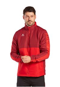 ERIMA - Kurtka Erima Six Wings. Typ kołnierza: kaptur. Kolor: czerwony. Materiał: polar #2