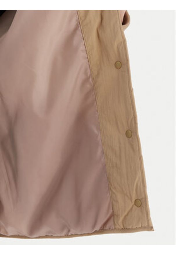 Quiksilver Kurtka przejściowa Shining Quilted EQWJK03084 Beżowy Regular Fit. Kolor: beżowy. Materiał: syntetyk