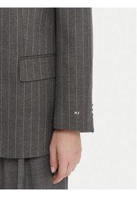 TOMMY HILFIGER - Tommy Hilfiger Marynarka WW0WW48262 Szary Relaxed Fit. Kolor: szary. Materiał: syntetyk #5